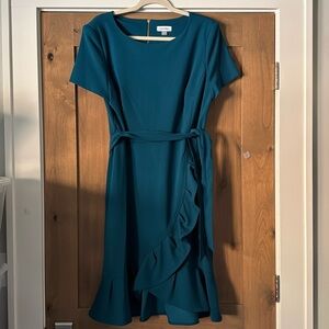 Calvin Klein Teal Midi Dress